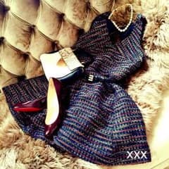 ROYAL PARTY♡フレアツイードワンピースのサムネイル