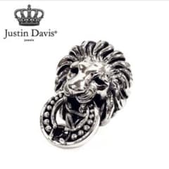 ジャスティンデイビス　ライオンノッカーピアス　JUSTINDAVIS ジャスティンデイビス ライオンノッカーピアス JUSTINDAVIS - メルカリ