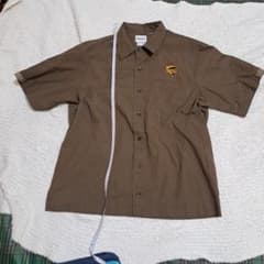 WEARGUARD UPS メンズシャツ ブラウン Lサイズのサムネイル