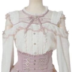 リズリサ肩あきダブルストラップトップス　ホワイト　正規品 LIZ LISA 肩あきダブルストラップトップス - メルカリ