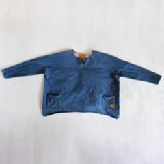 NATAL DESIGN ワイドスプレッドデニムスウェット Mサイズ - メルカリ
