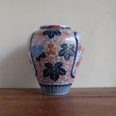 古伊万里／染錦／色絵壺／染付 古伊万里／染錦／色絵壺／染付 - メルカリ