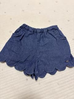 プティマイン　デニムショートパンツ 110のサムネイル