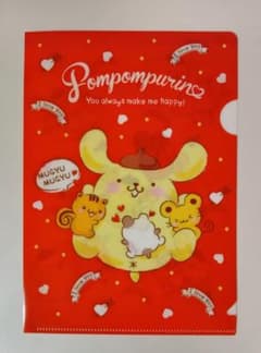 ✨️非売品✨️ポムポムプリン クリアファイル No.5 - メルカリ