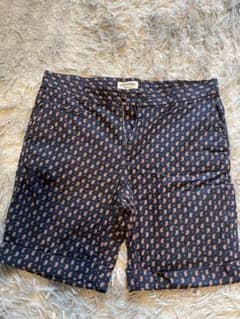 NANO-UNIVERSE ペイズリー柄ショートパンツ Lサイズのサムネイル