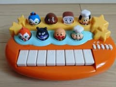 アンパンマン おそらでコンサート ピアノおもちゃ キャラクター人形付きのサムネイル