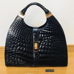ハンドバッグ　クロコダイル製のサムネイル