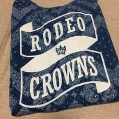 ロデオクラウンズ リボンロゴTシャツ ペイズリー柄 美品のサムネイル