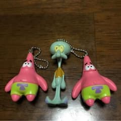 スポンジボブ  パトリック&イカルド  キーホルダーのサムネイル
