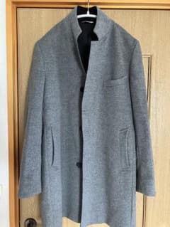renoma グレー チェスターコート renoma HOMME ウールカシミヤ混 チェスターコート グレー Mサイズ