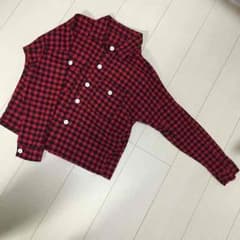 赤チェックシャツのサムネイル