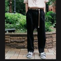 リドム ドビーワイドスラックス【ブラック】のサムネイル