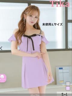 Tika 肩出し チェーンショルダー ミニドレスのサムネイル