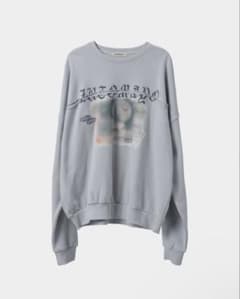 【新品】ずとまよ MADNIGHT スウェットシャツ (Bluish Gray)のサムネイル