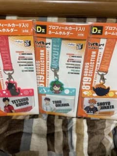 みんなのくじ ハイキュー D賞 黒尾&及川&日向のサムネイル