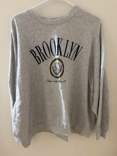 flechas BROOKLYN ロゴ スウェット グレーのサムネイル