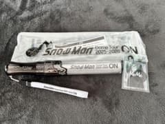 SnowMan ONペンライト 目黒蓮クリアステッカー - メルカリ