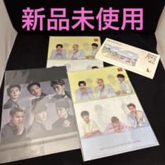 EXO クリアファイル 他おまけ ポストカード レターセット - メルカリ