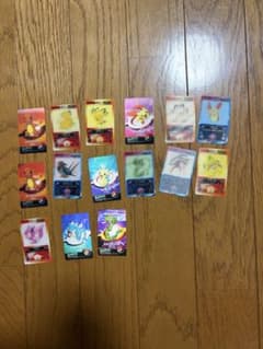 に*止様 ポケモン レンチキュラーカード15枚 まとめ売り 当時物 平成レトロのサムネイル