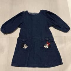 ミッキー＆ミニー ジャンバースカート 100cmのサムネイル