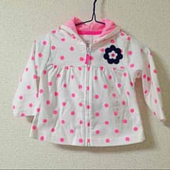 ☻タグ付き新品carter's♡パーカー9ヶ月のサムネイル