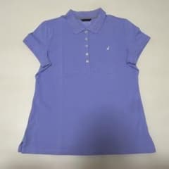 NAUTICAポロシャツ　薄紫のサムネイル