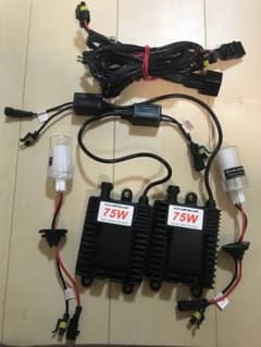 75w HID D2C(D2S/D2R) 10000k 強化リレーハーネス付きのサムネイル