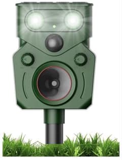 太陽光発電式 超音波動物追い払い器 屋外用のサムネイル