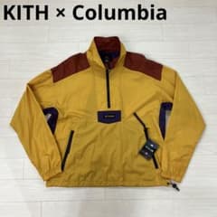KITH × Columbia コラボ ナイロンジャケット アノラック 黄色 M - メルカリ