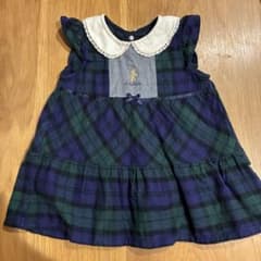 bebe チェック柄 襟付き ワンピースのサムネイル