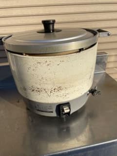 【パロマ】業務用 ガス炊飯器 3.3升炊き PR-6DSS-1 LP2018年製のサムネイル
