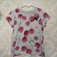 hala kid チェリー柄 Tシャツ 100cmのサムネイル