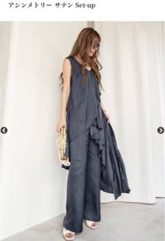 グラムリップス　アシンメトリーサテンセットアップのサムネイル