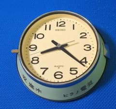 SEIKO 掛け時計 バス・船舶時計 昭和レトロ - メルカリ