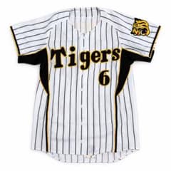 美品 希少 2007 阪神タイガース 金本知憲 #6 プロコレ L デサントのサムネイル