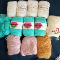 モヘア毛糸 まとめ売りのサムネイル