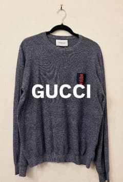 GUCCI ニット セーター エンブレムワッペンmade in Italyのサムネイル