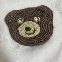 ハンドメイド くま型 鍋つかみのサムネイル