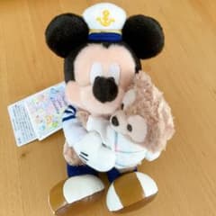 ハートフェルトレターズオブフレンドシップ ミッキー　ダッフィー　ぬいぐるみバッジ ハートフェルトレターズオブフレンドシップ ミッキー ダッフィー