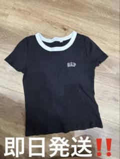 GAP 半袖 リブTシャツ ブラック Sサイズのサムネイル