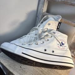 Converse ホワイト ハイカット スニーカーのサムネイル