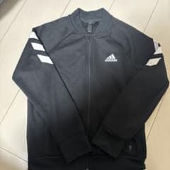 adidas トラックジャケット ブラック 140のサムネイル