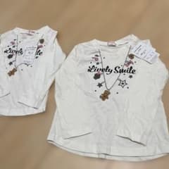長袖Tシャツ 2枚セット 100cm 90cmのサムネイル
