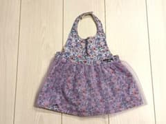 ANNA SUI mini 花柄 エプロン 70-90cmのサムネイル