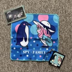 SPY × FAMILY 손수건과 열쇠 고리와 카드 세트