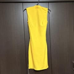 ボディコン！イエロー ノースリーブのサムネイル