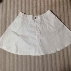 白デニム生地スカート♫のサムネイル