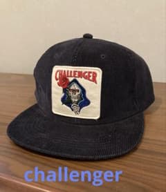 challenger spade skull コーデュロイ キャップ - メルカリ
