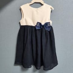 女の子用 フォーマルドレス ノースリーブ ボレロセットのサムネイル