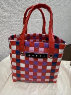 あーサマ✩SALE中 専用】MARNI MARKET kidsミニカゴバッグ - メルカリ
